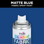 Tulip ColorShot Instant Fabric Spray Paint, Permanent Color Spray-On Fabric - Image 3