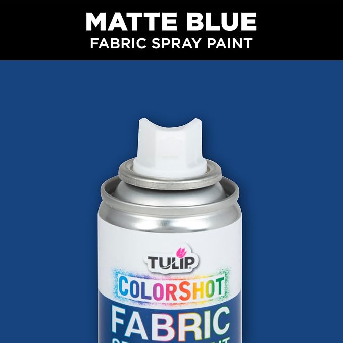 Tulip ColorShot Instant Fabric Spray Paint, Permanent Color Spray-On Fabric - Image 3