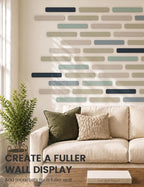 Fluxynara Cork Board Alternative Felt Strip Board 5-Pack 13"x2", Office Pin - Image 7