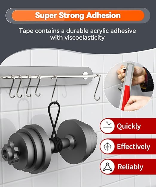Double Sided Tape Heavy Duty, 15FT Outdoor Heat Resistant Automotive Waterproof - Image 4