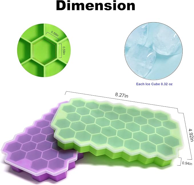 Ice Cube Trays for Freezer - Image 2