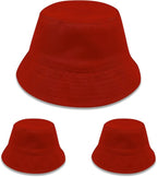 Bucket Hats Bulk Solid Color DIY Blank Hat Bucket Hats by DASSNANE