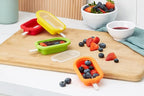 Lékué Set of 4 Stackable Popsicle Molds + Sticks & Lids, Homemade Freezer Ice - Image 8