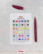 Pentel Fude Touch Sign Pen, Felt Pen Like Brush Stroke - Image 4