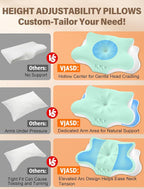 Cervical Neck Pillow for Pain Relief – Ergonomic Memory Foam Pillow for Side - Image 9