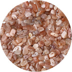 LAIDANLA Sunstone 400pcs Natural Chip Stone Beads 5-8mm Healing Crystal by LAIDANLA