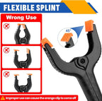 10 Pack 6 inch Plastic Spring Clamps, Backdrop Clips, Plastic Clamps - Image 4