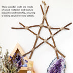 50Pcs Natural Twigs, Driftwood Branches, Unfinished Timber Rods - Image 4