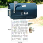 Letter Stickers, Mailbox Numbers, 1 Inch Waterproof Vinyl Alphabet | 1 Inch - Image 2
