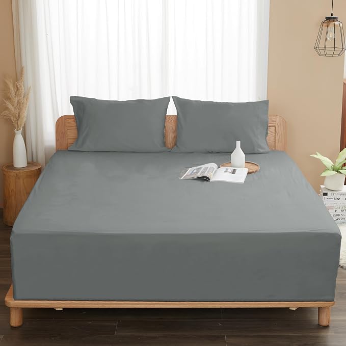 Sunflower Queen Fitted Sheet, 1-Piece Deep Pocket Fitted Bottom Sheet 16" - Image 8