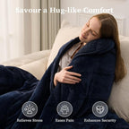 Sivio Sherpa Fleece Weighted Blanket - Image 4
