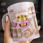 Personalized Nail Tech Mug for Women, Custom Name Coffee Cup for Manicurist - Image 6