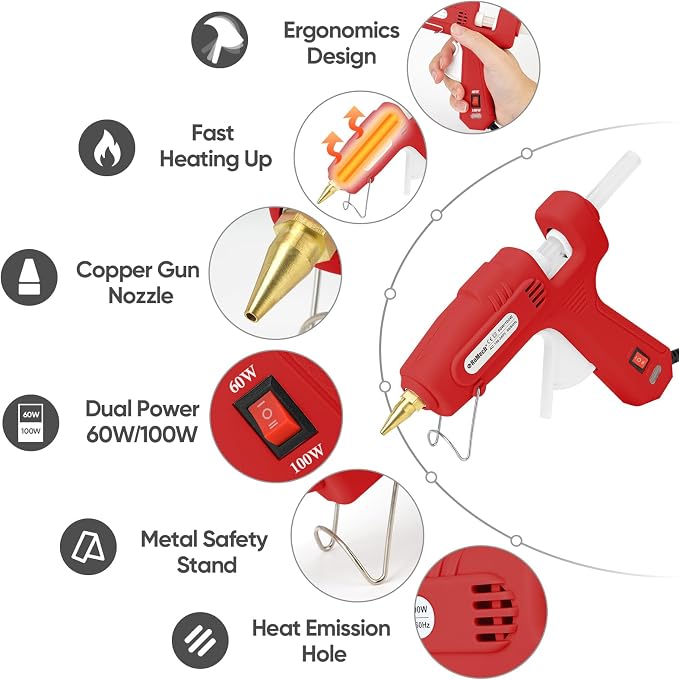 ROMECH Full Size Hot Glue Gun - Image 2