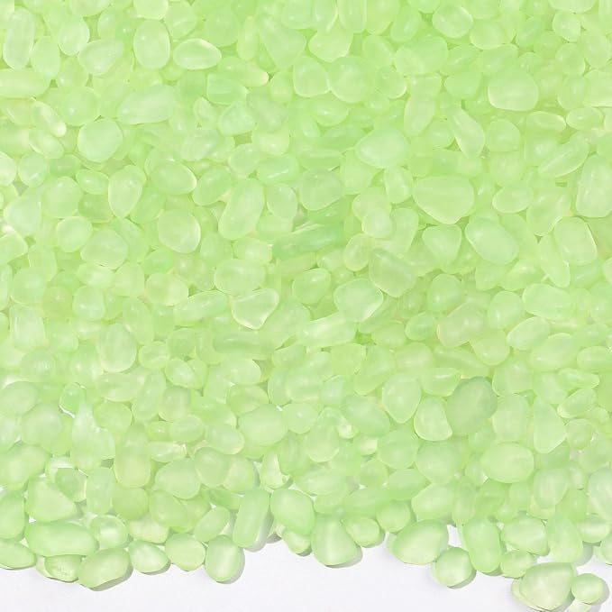 QEQEKAKA Sea Glass Stones for Crafts About 1LB Glass Pebbles Gemstones Bulk for by QEQEKAKA