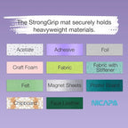 Replacement Cutting Mat Adhesive&Sticky Non-Slip Flexible Square Gridded Cut Mat - Image 4