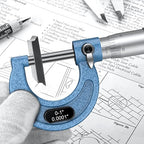 HDLNKAK Outside Micrometer, 0-1" Machinist Micrometer, 0.0001" Graduation - Image 3