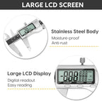 Digital Caliper Measuring Tool, 6 Inch Caliper Tool - Image 6