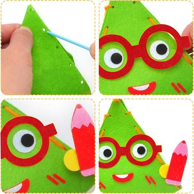 10Pcs Felt Sheets Fabric, 1mm | Polyester, - Image 2