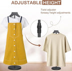 OLV Mannequin Torso, 18-34 Inch Adjustable Shirt Display Stand, Garment Display - Image 5