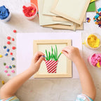 Kathfly 48 Pcs 6 x 6" Wood Panel Boards, Unfinished Wood Canvas Panels - Image 5