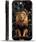 ZHEGAILIAN Case for iPhone 15 Pro, Galaxy Lion Gold Durable Shockproof Silicone by Home
