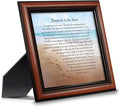 Footprints in the Sand Inspirational Wall Art, Beach Decor, Christian Gifts by CROSSROADSHOMEDECOR