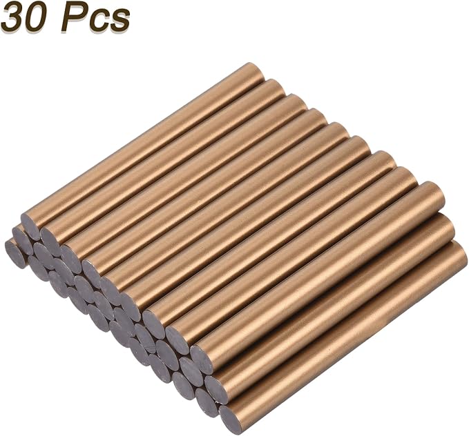 uxcell 30pcs Mini Hot Glue Gun Sticks 4-inch x 0.43-inch High Sticky Large Hot - Image 3