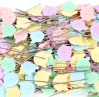 Elisel 200 pcs Multicolor Straight Pins Straight Quilting Pins Craft - Image 4