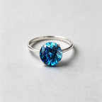 AierCrystal Aquamarine Color Cubic Zirconia Loose Beads Unset - Image 5