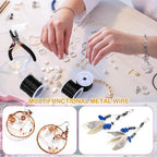 Funrous 5 Rolls 5 Size Jewelry Wire 18, 26 Gauge Copper Wire Kit Jewelry - Image 6