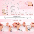 UFU Charm Bracelet Making Kit, A Sweet Birthday Gift to Inspire Imagination & - Image 5