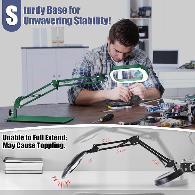 Drdefi 12X Square Magnifying Glass - Image 3