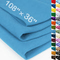 XSEINO Sky Blue Large Felt Fabric 108" X 36 ", 1.4 mm Thick Soft Felt Fabric by XSEINOiscreating%EF%BC%81