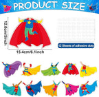 gisgfim 80Pcs Super Theme Hero Cutouts Back to School Decorations Bulletin - Image 2
