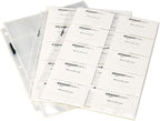 Amazon Basics Business Card Protector Pages - Image 3