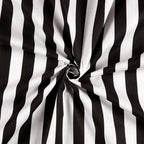 Richland Textiles 1 in. Stripe Black/White Fabric By The Yard - Image 2