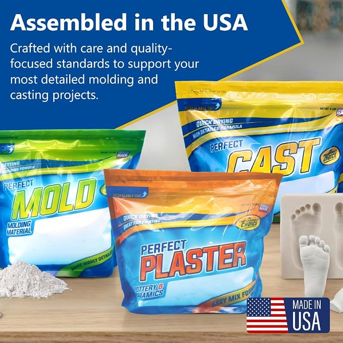 Perfect Plaster for Pottery & Ceramic Slip Casting Molds, Non-Toxic Water-Based - Image 7