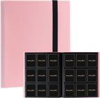 Card Binder 9 Pocket Storage 360 Card Binder, Trading Card Binder Senior and by BOOMIBOO