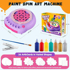Spin Art Machine for Kids, Paint Spinner Arts & Crafts Kit for Ages 4-12 | - Image 6