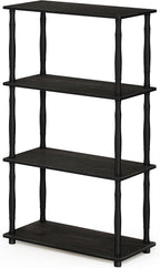 Furinno Turn-N-Tube 4-Tier Multipurpose Shelf Display Rack, Classic Tubes - Image 6