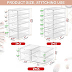 caktraie Makeup Organizer Storage - Image 3