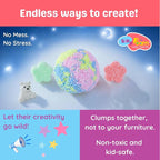 Silly Foam, Creative Modeling Foam Beads, Arts & Crafts, Sensory Play, Travel - Image 3