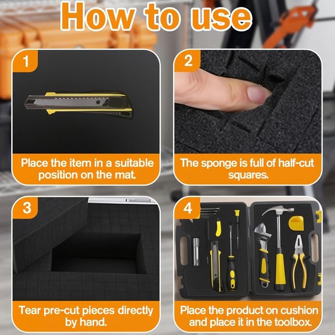 8 Pcs Pick and Pluck Foam Sheets - Image 9