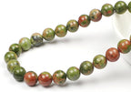 MJDCB Natural Stone Beads Unakite Round Loose Spacer Beads 15'' 4m 6m 8m 10mm - Image 2