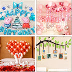 gegemaoyi 1600pcs Glue Point Clear Balloon Glue Removable Adhesive Dots Double - Image 5