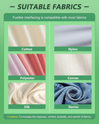 Black Light Weight Fusible Interfacing - Image 6