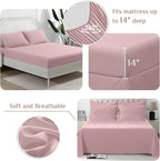 JOLLYVOGUE Queen Comforter Set, Ultra-Soft Bed in a Bag Queen Size 7 Pieces - Image 4