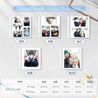 Popotop Large Photo Album Self Adhesive 4x6 5x7 8x10 Scrapbook Album DIY - Image 8