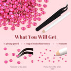 1500PCS 6mm Resin Rhinestones Bulk - Image 7