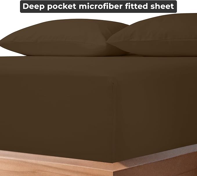 Royale Linens Fitted Sheet Twin - Image 6
